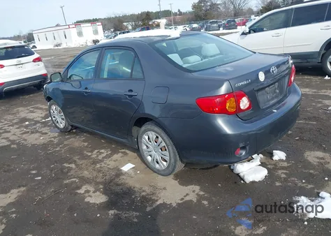 2009 Toyota Corolla Xle from USA, damaged, VIN 2T1BU40E39C010587
